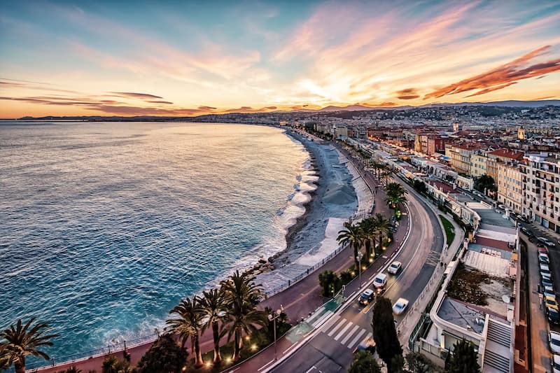 Vols pas chers vers Nice